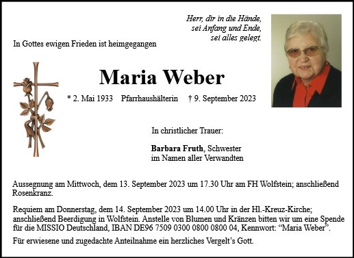 Maria Weber