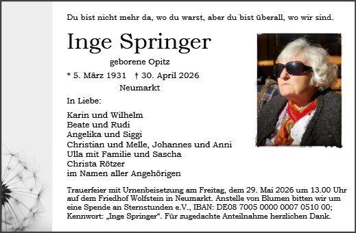 Inge Springer