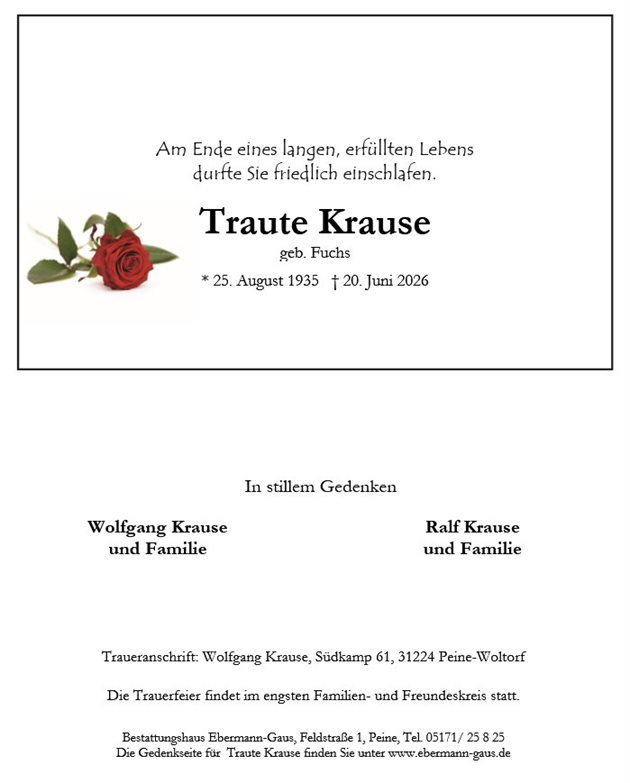 Traute Krause