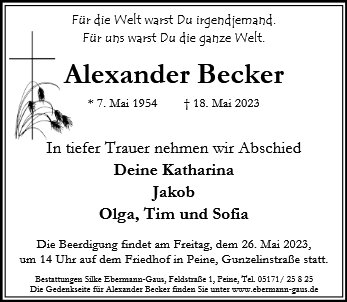 Alexander Becker