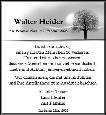 Walter Heider