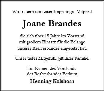Joane Brandes