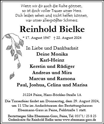 Reinhold Bielke