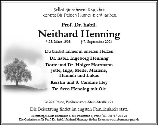 Neithard Henning