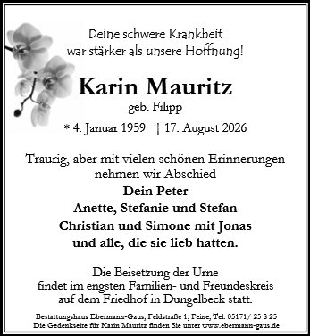 Karin Mauritz