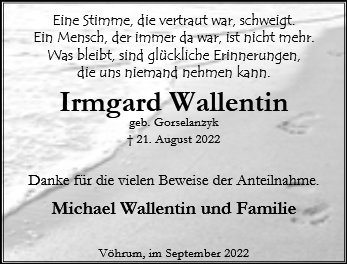 Irmgard Wallentin