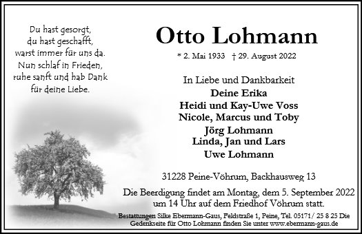 Otto Lohmann
