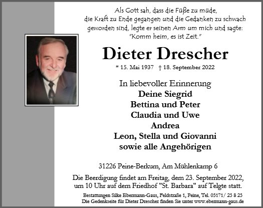 Dieter Drescher