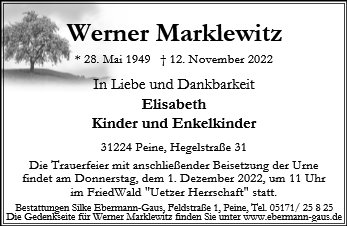 Werner Marklewitz
