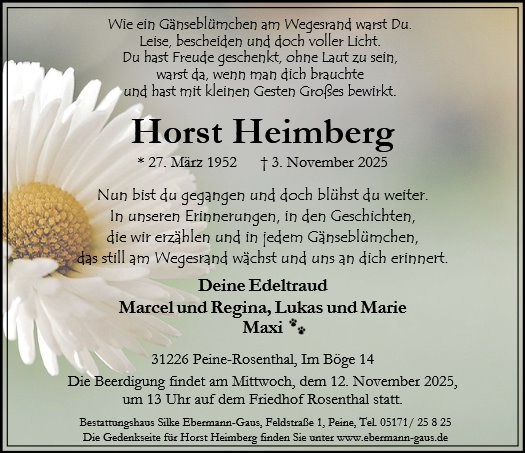 Horst Heimberg