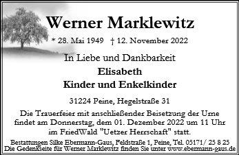 Werner Marklewitz