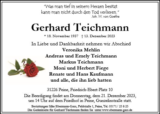 Gerhard Teichmann