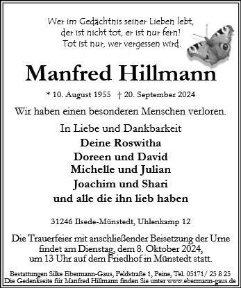 Manfred Hillmann