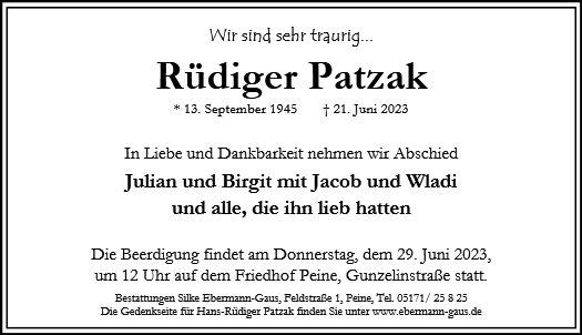 Hans-Rüdiger Patzak
