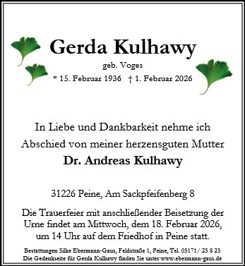 Gerda Kulhawy