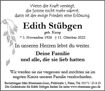 Edith Stübgen