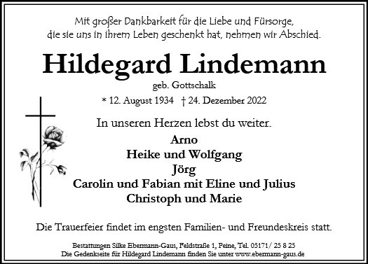 Hildegard Lindemann