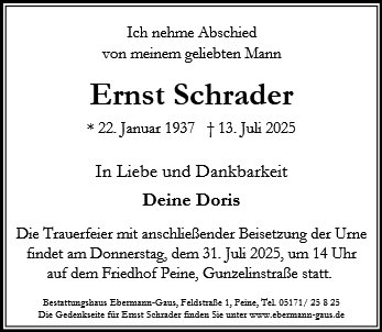 Ernst Schrader