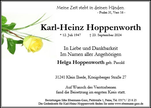 Karl-Heinz Hoppenworth