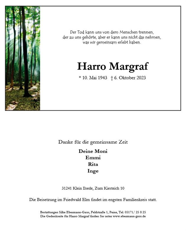 Harro Margraf