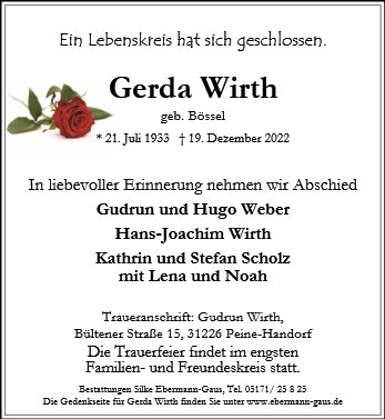 Gerda Wirth