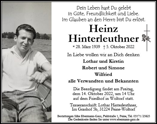 Heinz Hinterleuthner