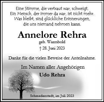 Annelore Rehra