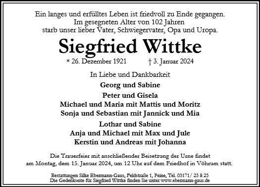 Siegfried Wittke