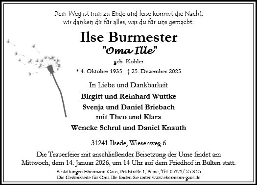 Ilse Burmester