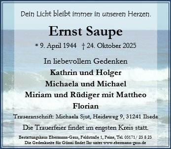Ernst Saupe