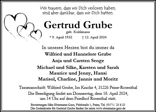 Gertrud Grube