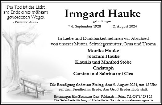 Irmgard Hauke