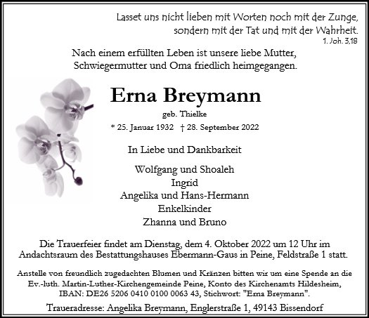 Erna Breymann