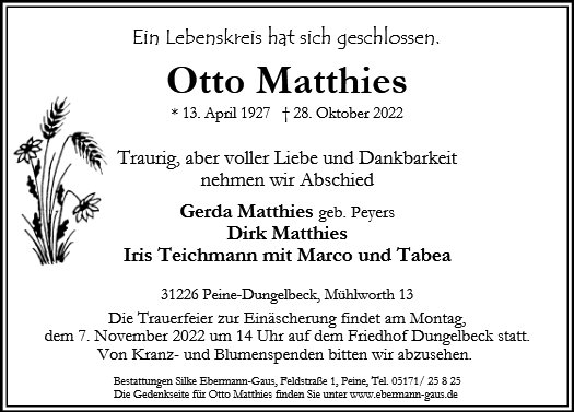 Otto Matthies