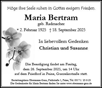 Maria Bertram