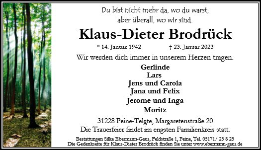 Klaus-Dieter Brodrück