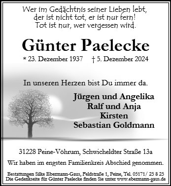 Günter Paelecke