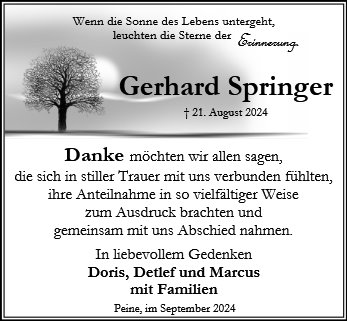 Gerhard Springer