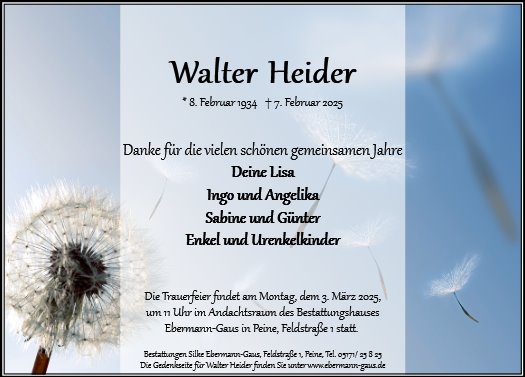 Walter Heider