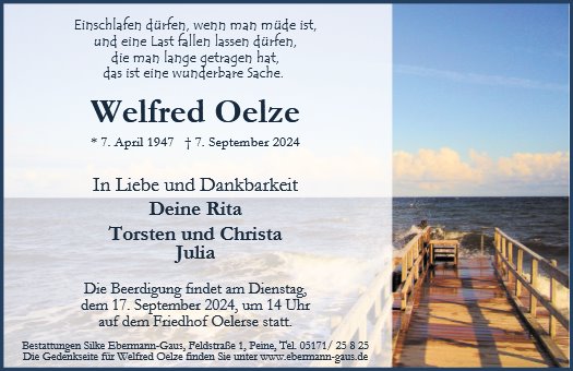 Welfred Oelze