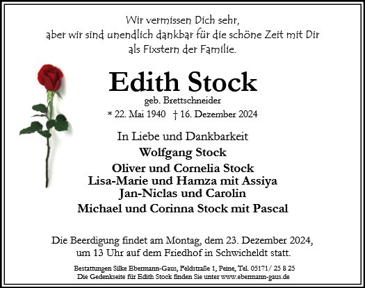 Edith Stock