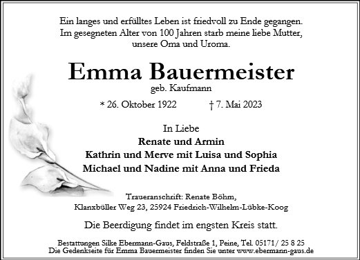 Emmi Bauermeister