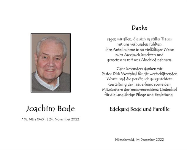 Joachim Bode