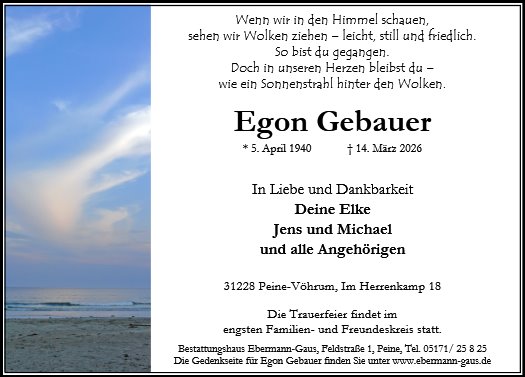 Egon Gebauer