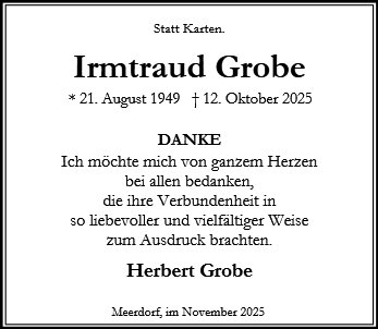 Irmtraud Grobe