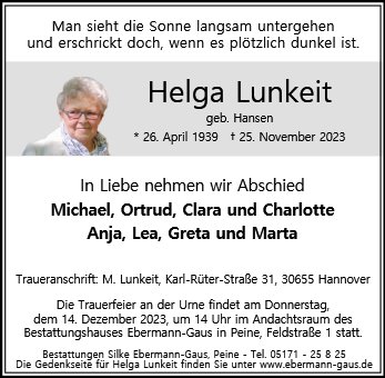 Helga Lunkeit