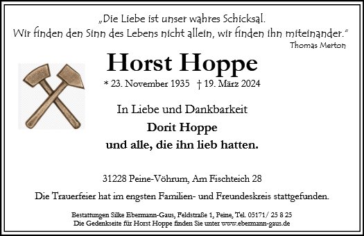 Horst Hoppe
