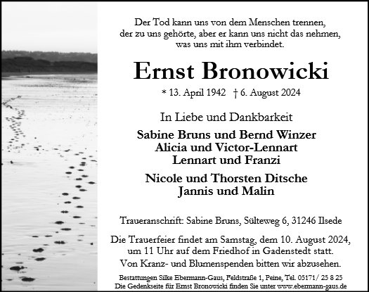 Ernst Bronowicki