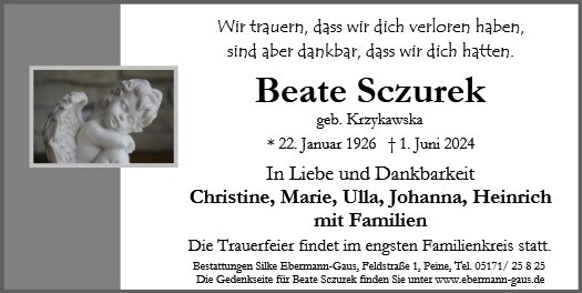 Beate Sczurek