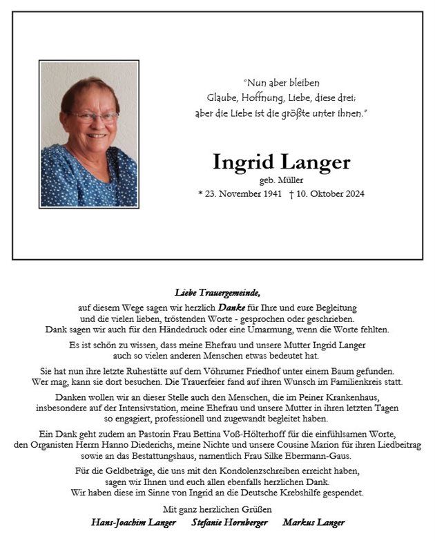 Ingrid Langer